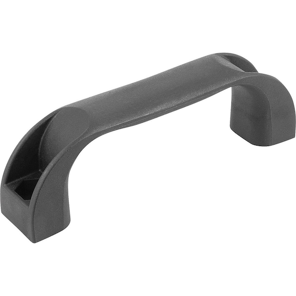 Pull Handle Antistatic, A=150, L=172, D=9, Thermoplastic Black Ral9011